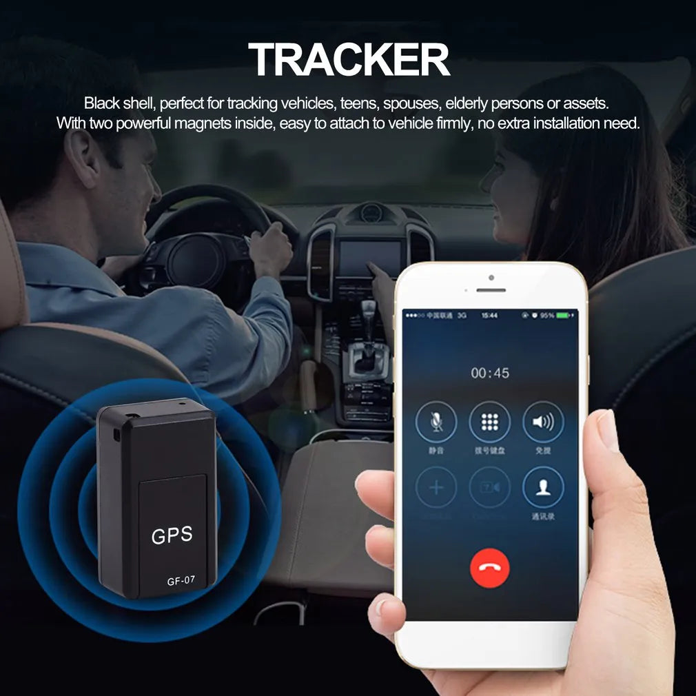 Ultra-Compact GPS Tracker – Real-Time Location in Your Pocket