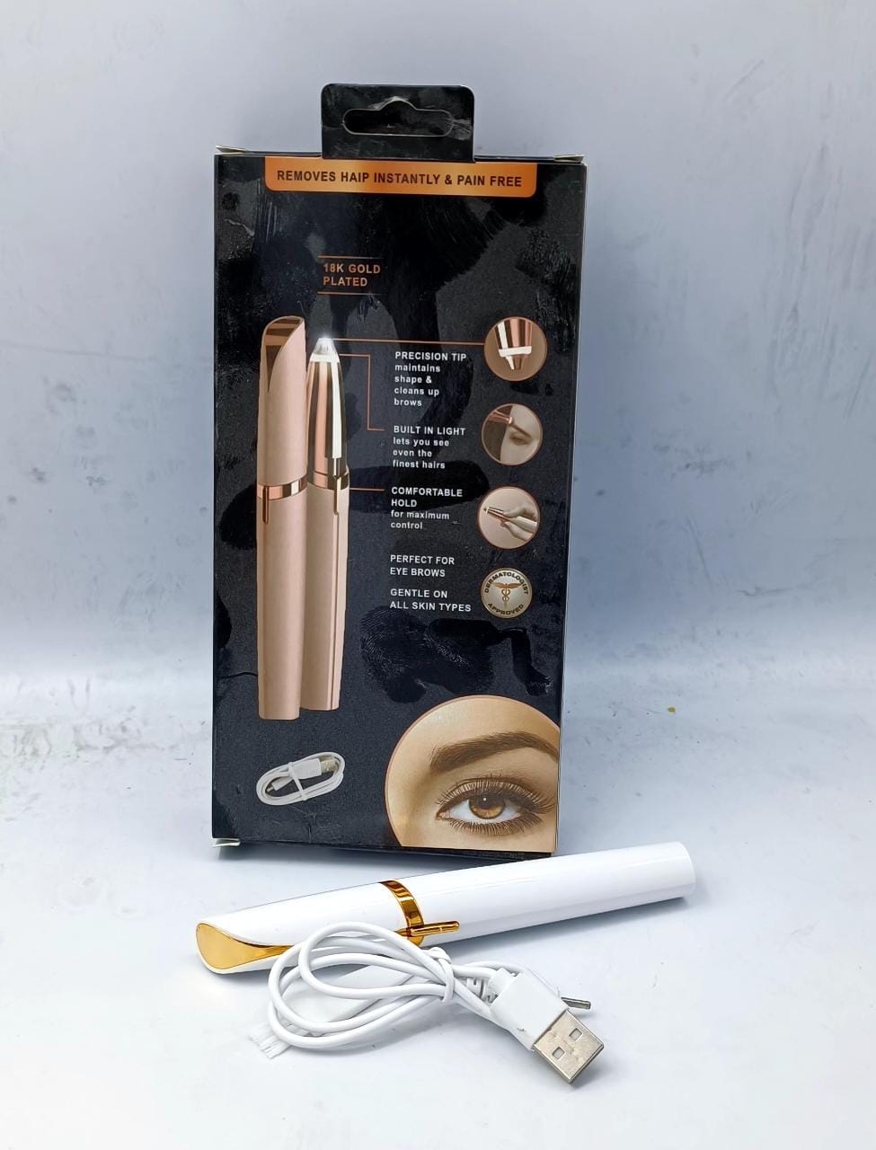 Flawless Brows Pen – Instant, Gentle Hair Removal Tool