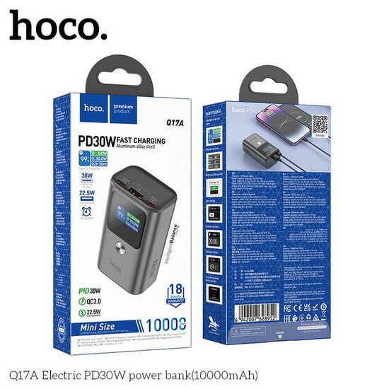 Hoco PowerGlow™ – LED Display Power Bank for Fast & Smart Charging