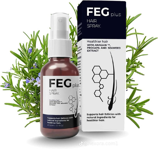 FEG Plus Hair Growth Spray – With AnaGain™, Procapil & Seaweed Extract