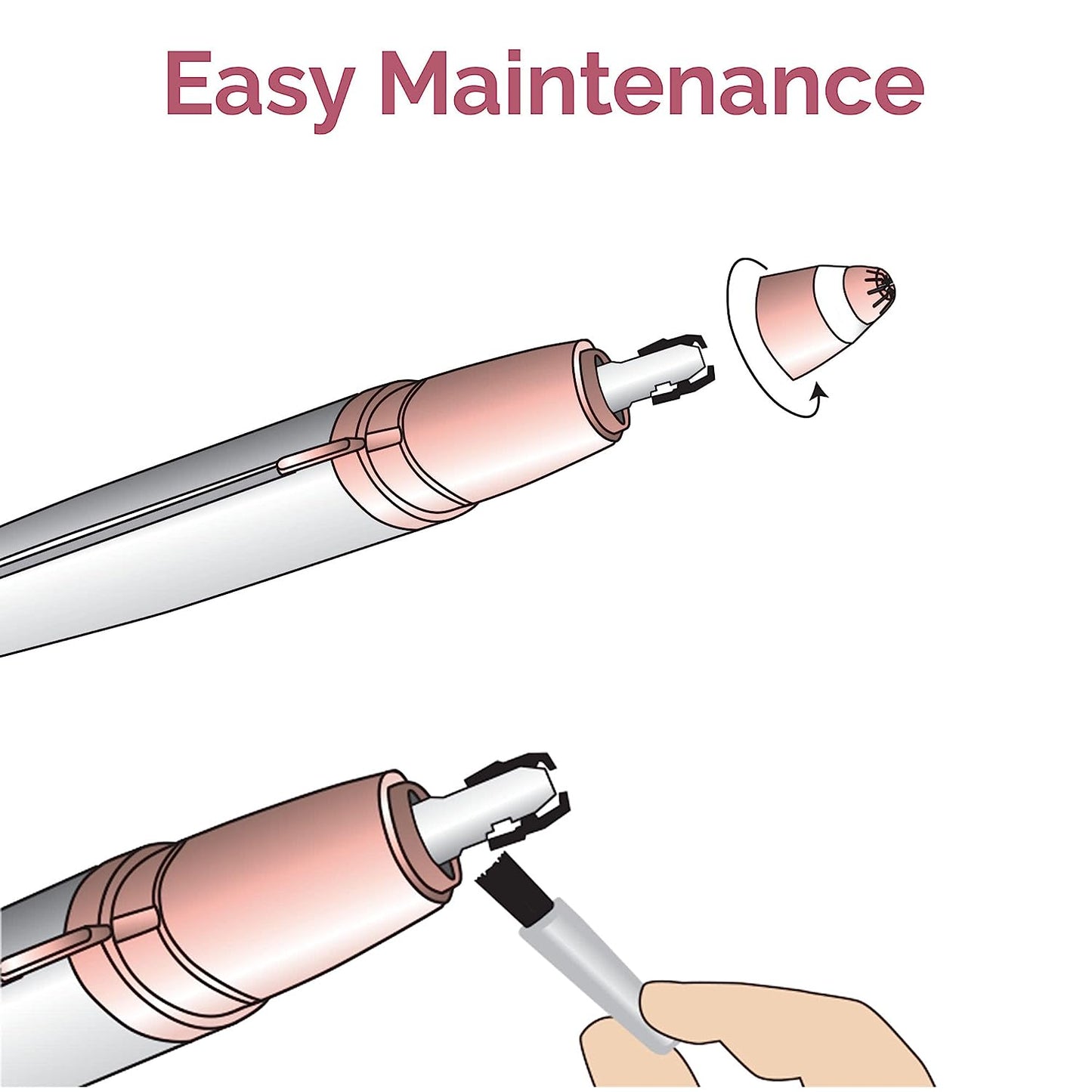 Flawless Brows Pen – Instant, Gentle Hair Removal Tool