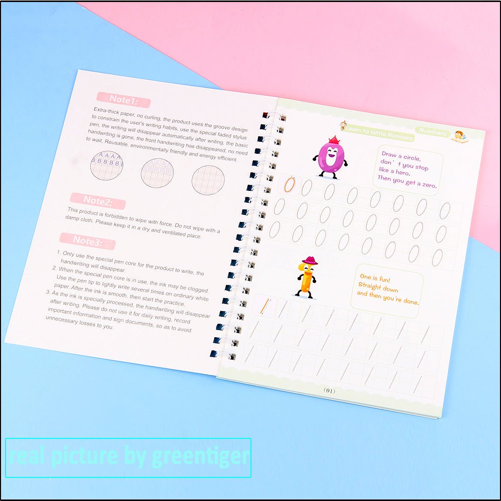 Kids’ Magic Light Drawing Book – Educational & Fun
