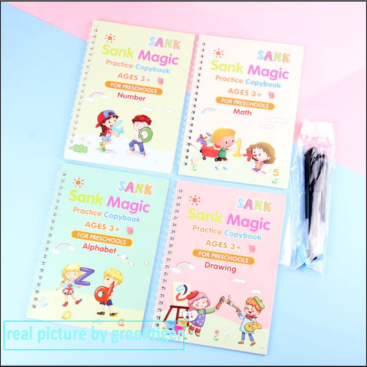 Kids’ Magic Light Drawing Book – Educational & Fun