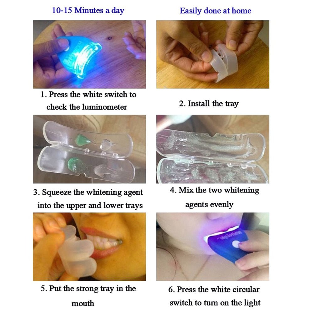 Smile Bright – All-in-One Tooth Whitening System