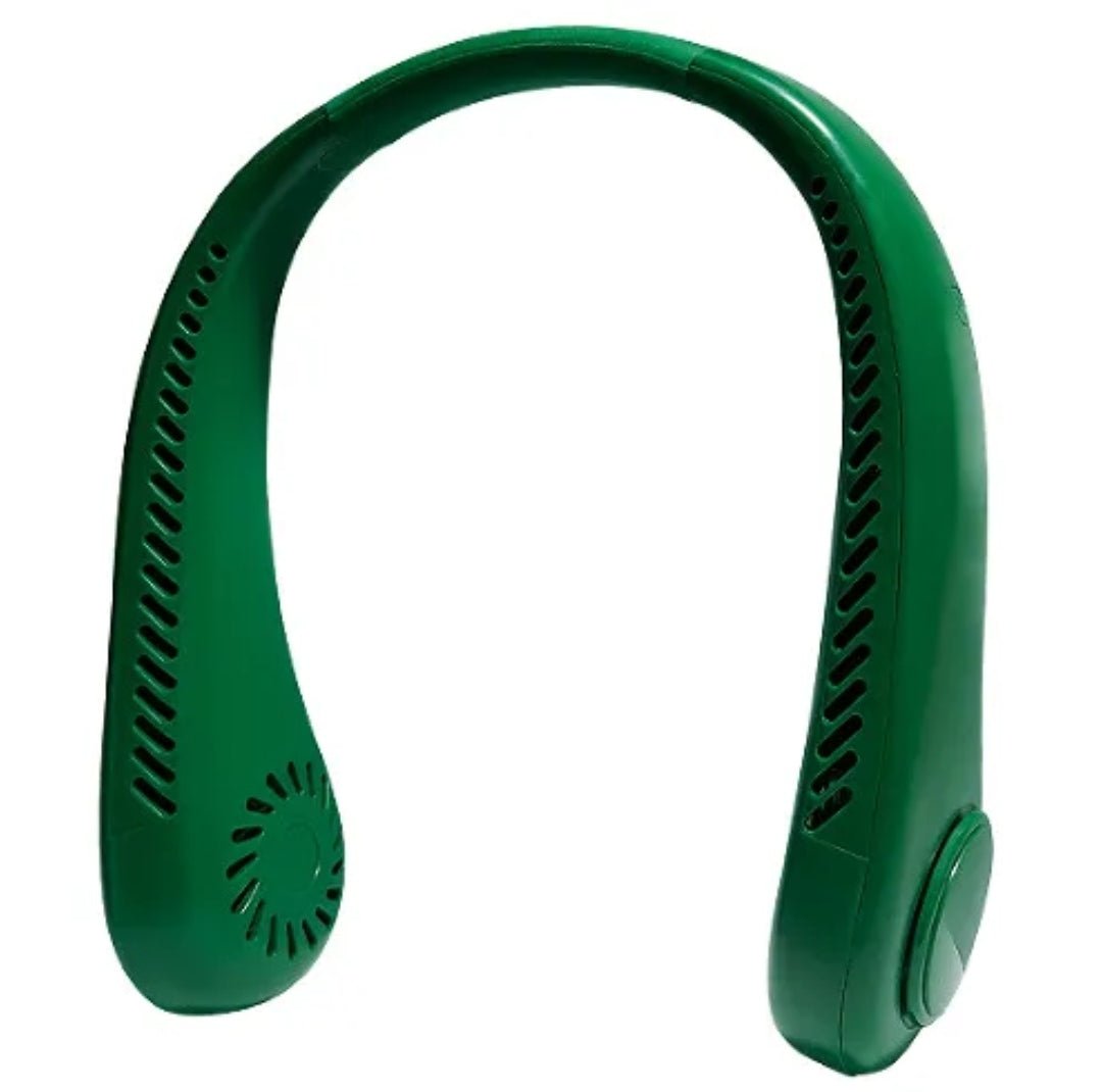 BreezeWear™ – Vaneless Neck Hanging Fan for Hands-Free Cooling